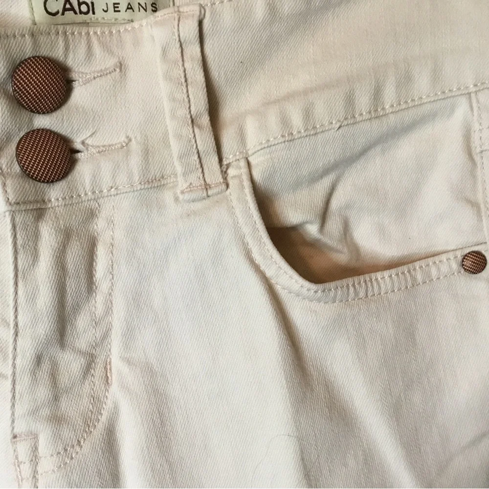 CAbi Lou Lou Blush Pink #874 Straight Jeans - Size 2